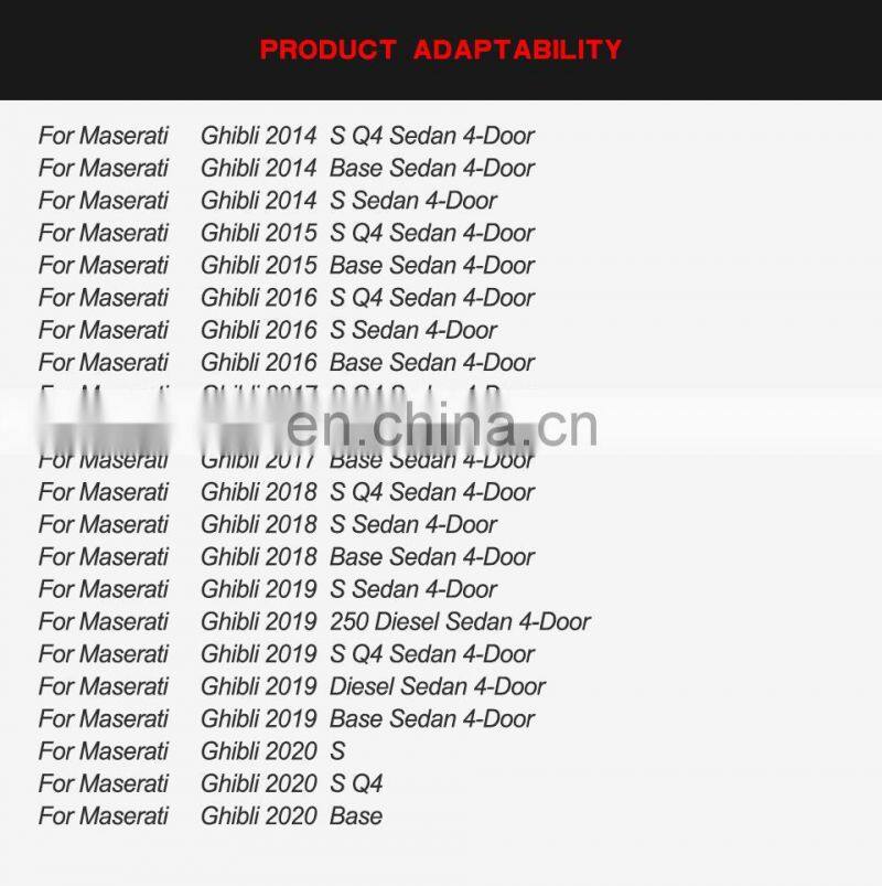 Runde Car Modification Carbon Fiber Material Body Parts Engine Bonnet Hood For 2014-2020 Maserati Ghibli Hood