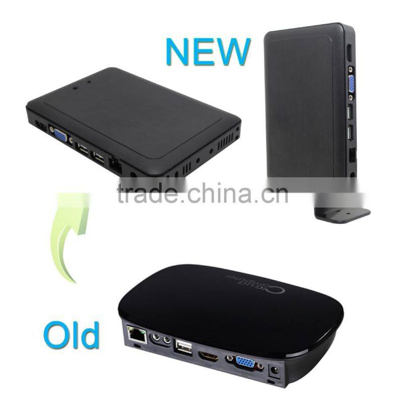 multimedia thin client X3 linux os dual core with 1G RAM 4G Flash upgrade version of FL300