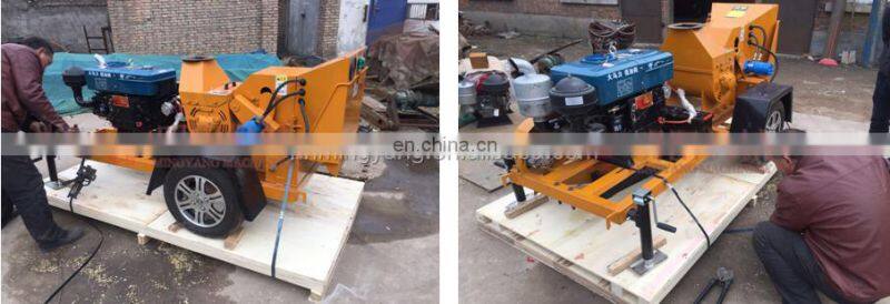 Diesel Driven Forest Equipment Hydraulic Feeding Heavy Duty Wood Chipper With CE