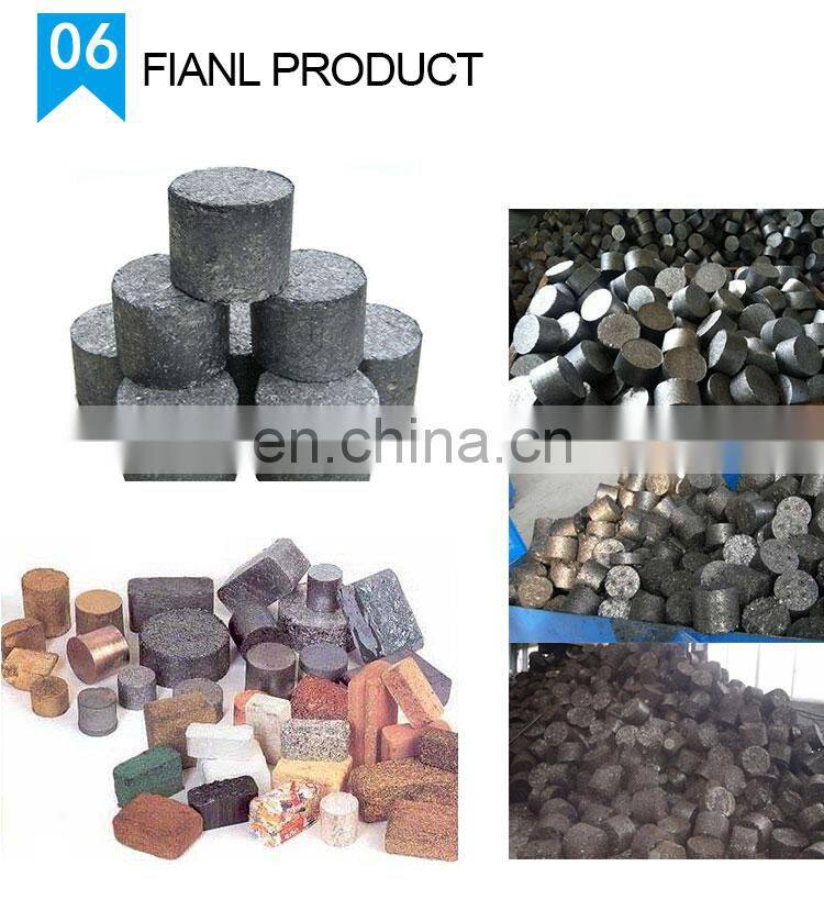 professional solution hydraulic aluminum metal chips scrap briquette press machine