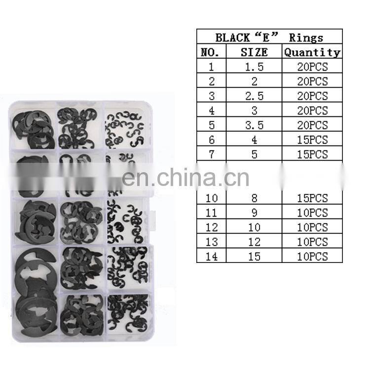 JINGHONG Carbon Steel Stainless Steel Circlip C Type Retaining Ring