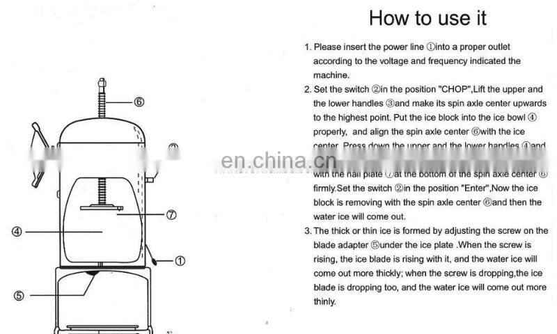 Popular Profession Widely Used Cooling Snowflake shaved Coldelite Ice Cream Machine