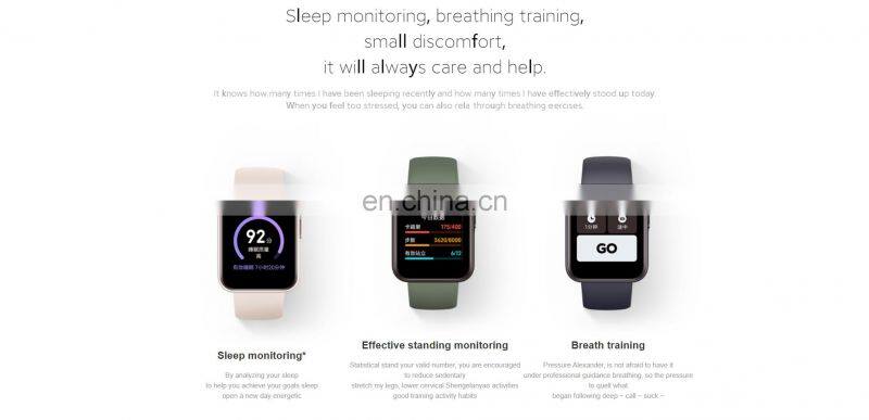 Newtest Mi Smart Wristband Heart Rate Sleep Monitor IP68 waterproof 35G 1.4-inch high definition large multi-function NF