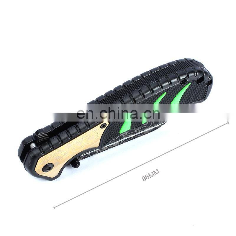 Wholesale Plastic handle outdoor folding knife