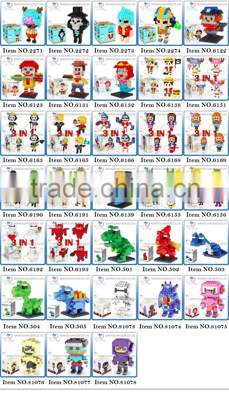 Mini Qute Over 500 styles loz diamond block gift for boy