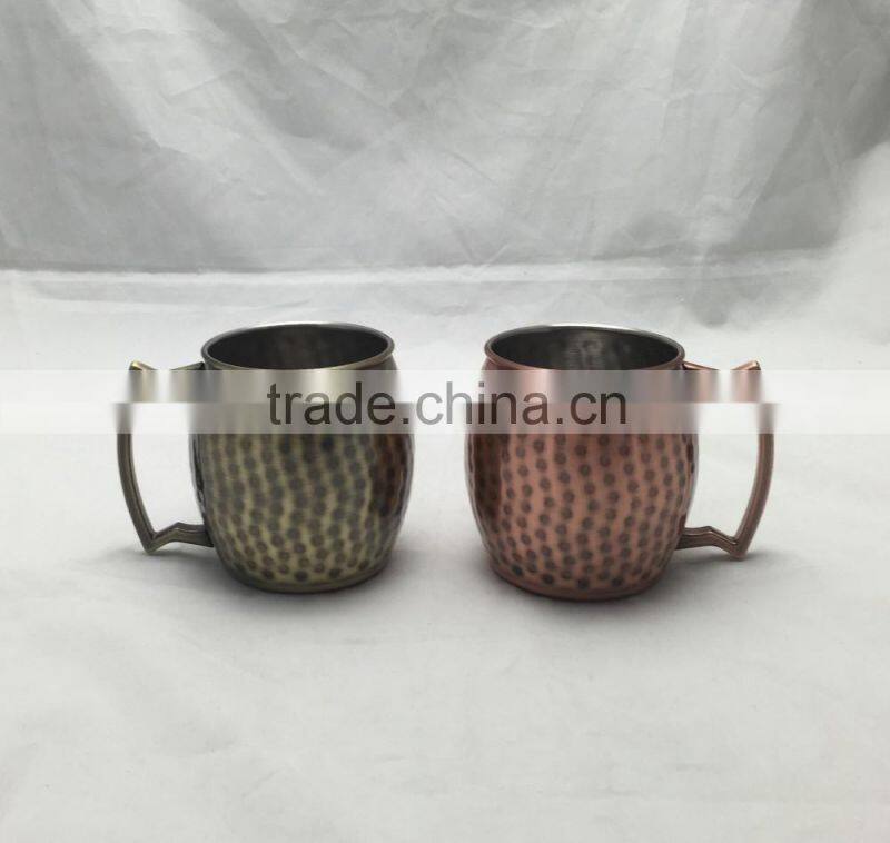 16OZ Hammered copper mugs Old Dutch copper hammered moscow mule mug