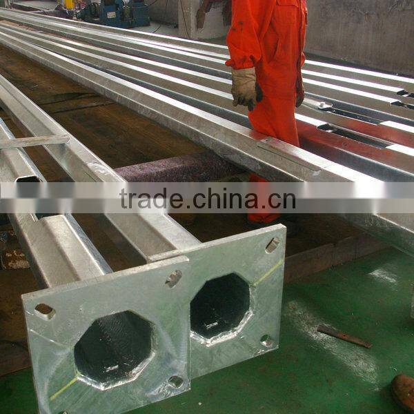 street light column exported to Russia