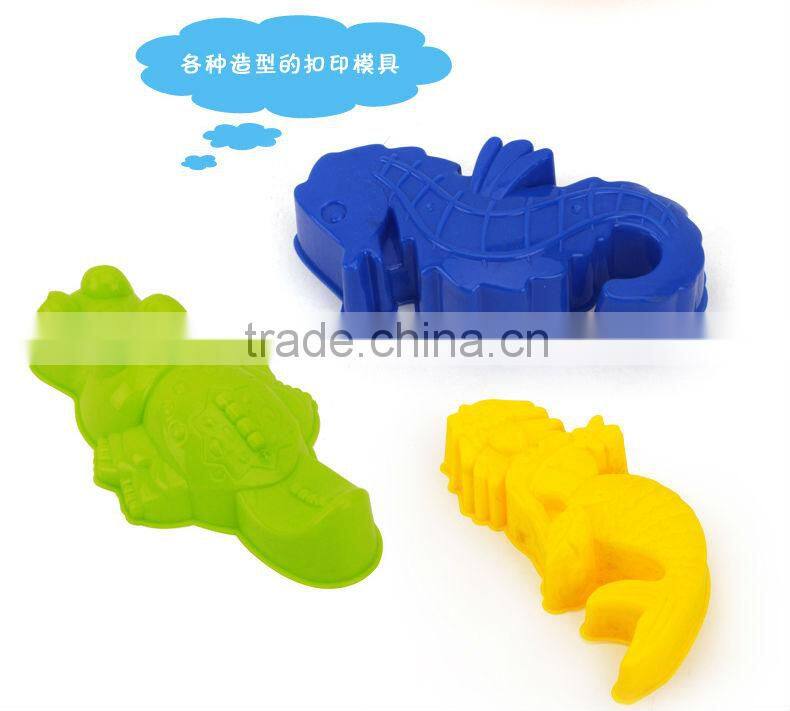 Wholesale Beach Toys Beach Sand Molds Kids Toys 10 PCS/Set