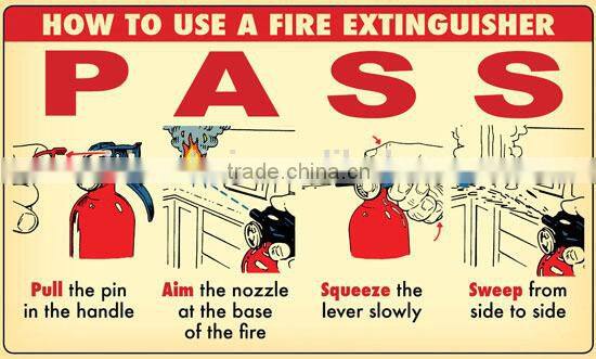 Water agent 9 liter water fire extinguisher fire euqipment