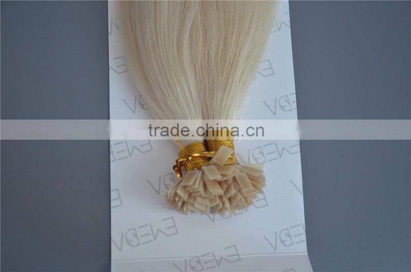 Italian keratin glue sticks blonde cold fusion hair extensions