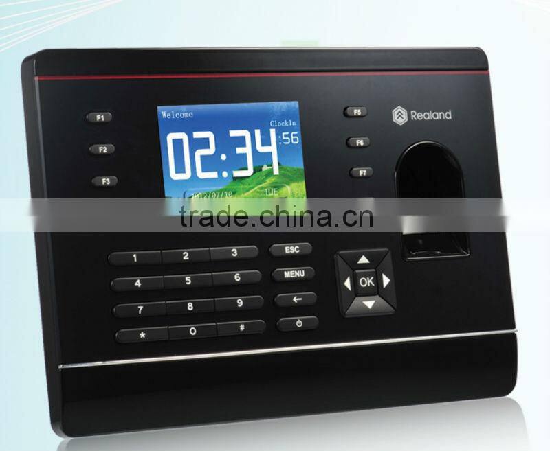 fingerprint time attendance machine for clock-in and clock-out