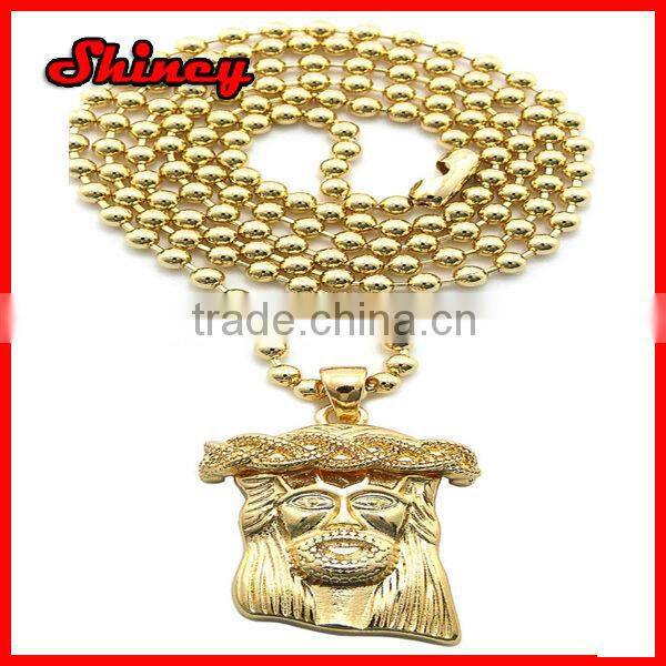 iced out hip hop 2014 fashion jewelry 18k gold mens jesus christ cross pendant