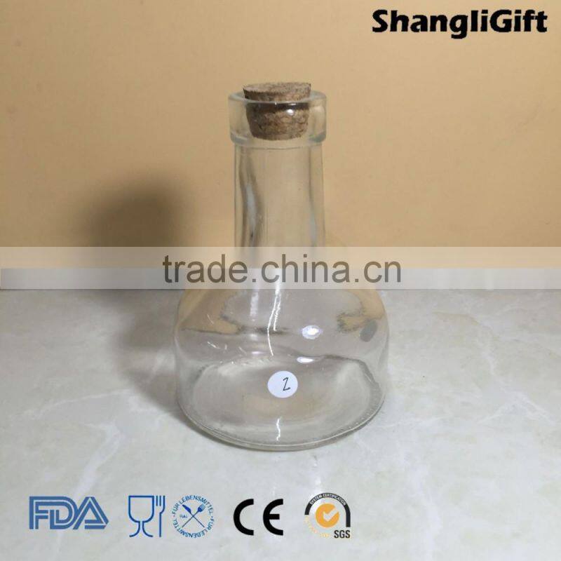 New Design 200ml Long Neck Glass Bottle Glass Milk Bottle