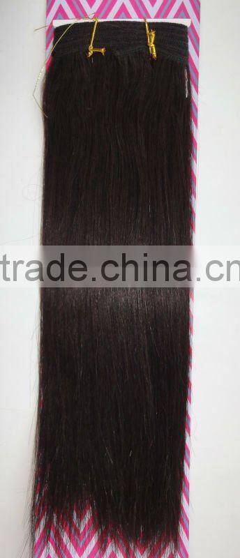 Wholesale Price 100% Remy Human Hair Yaki Weaving12''