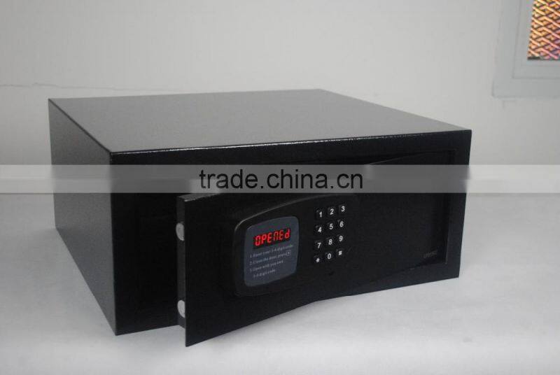 Factory supply metal biometic cheap cash drawer metal hotel keypad safe box