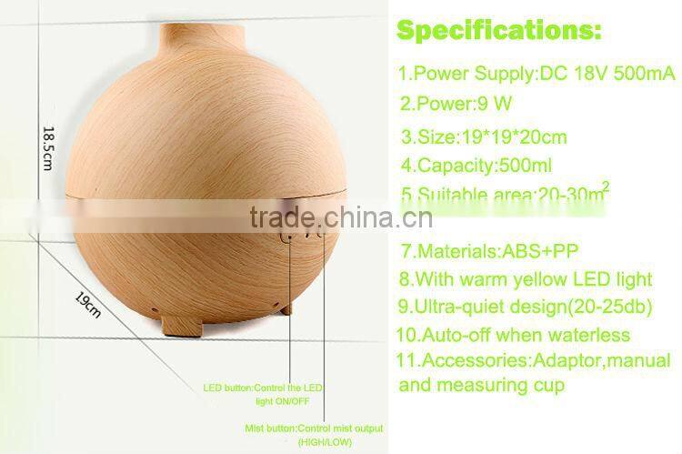 Air cleaning Integrated aroma diffuser