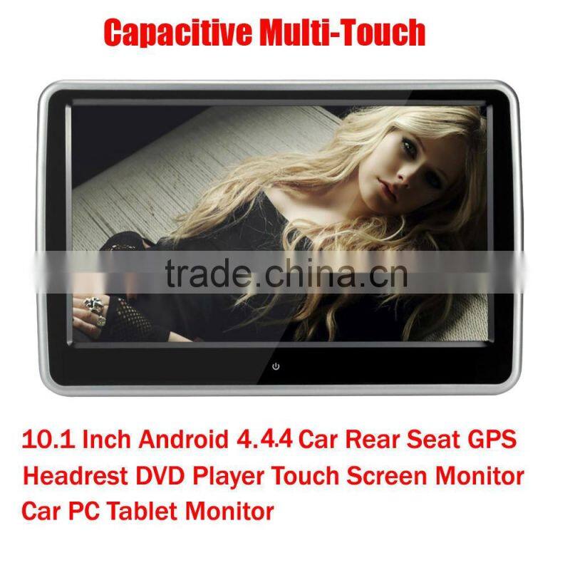 DS-1018AT 10.1inch android 4.4.4 car rear seat headrest touch screen monitor