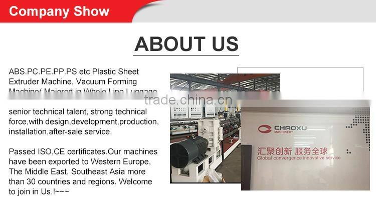 new ABS twin screw extruder food snacks machine