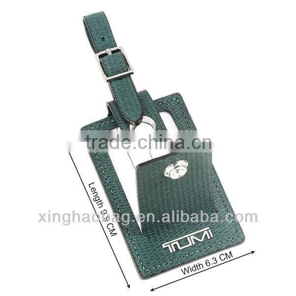 Custom leather name bag tag lauggage tag