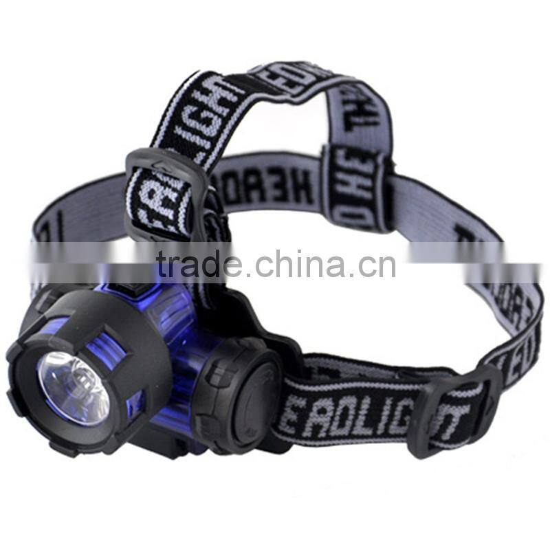Professional high power aluminium head torch/head light for fishing hunting