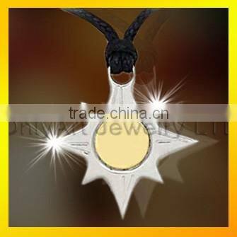 Laser custom pendants black tungsten pendants wholesale dog tag pendants