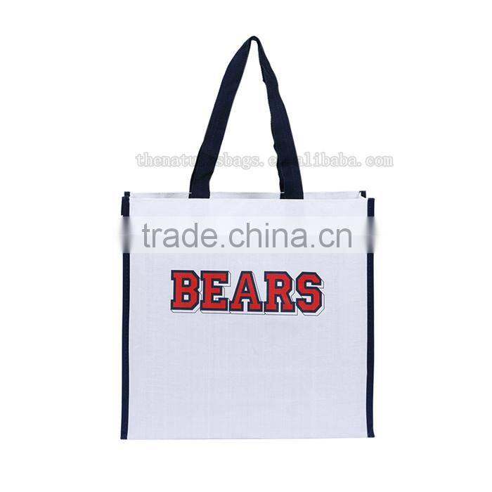 Super Quality Custom Print Promotional Hemp Woven Bag