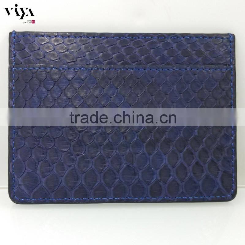 giveaways gift genuine python leather card holder custom clear cover with catalogue superstar ID card holder