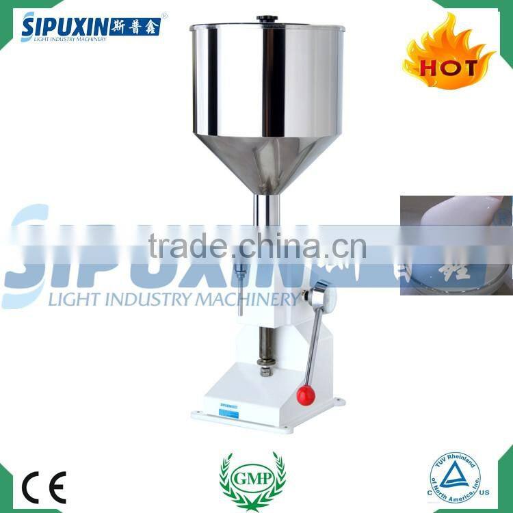 Sipuxin industry wholesale high quality paste manual bottle filling machine