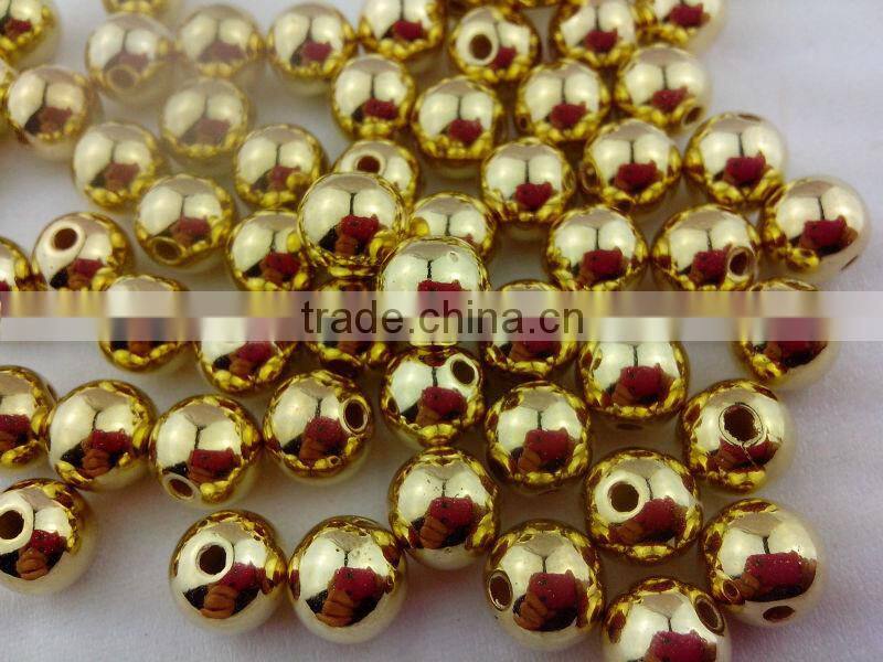 20MM Jewelry Accessories Shinny Silver Gold-Plating CCB Beads ,Fashion acrylic ccb beads for large beads jewelry making!