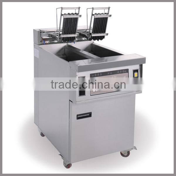 stainless steel snack food machine used commercial deep fryer