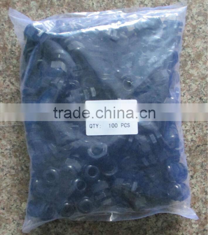High quality nylon (plastic) threaded plugs for nylon cable glands