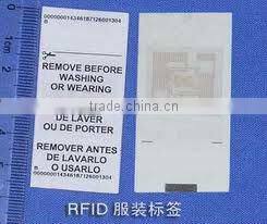 Cheap Custom Printed RFID Tag Price for clothing