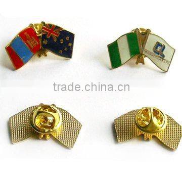 metal stamped badge with custom design