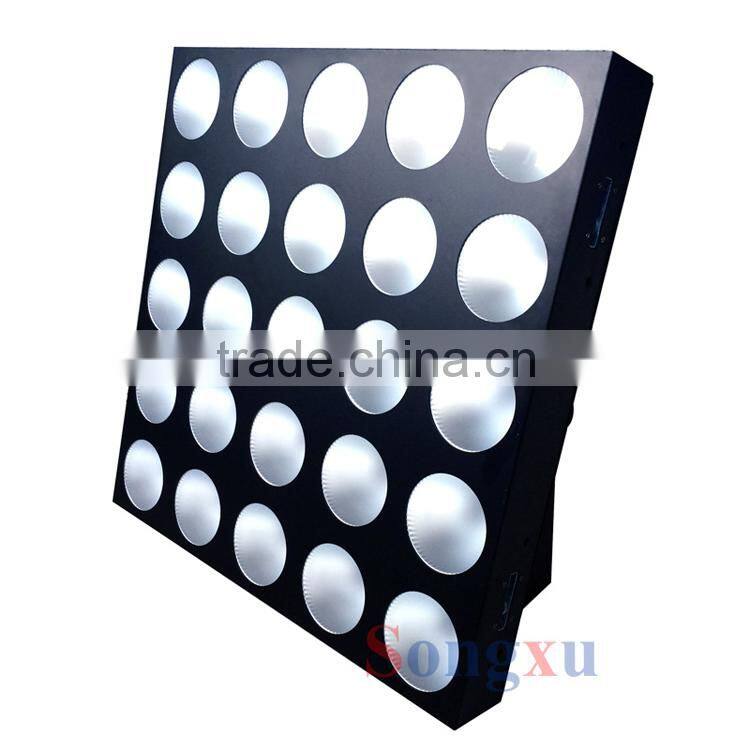 professional 25x10w rgb led blinder led wash light club light for bar party satge decoration