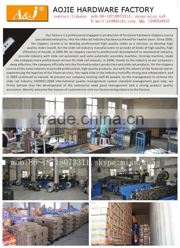 china manufacturer furniture hardware drawer slide