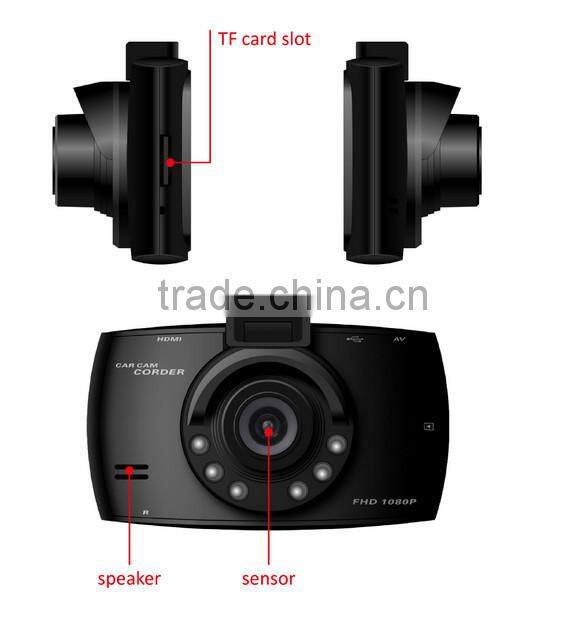 2015 140 degree Wide View Angle Mini Car DVR security camera system