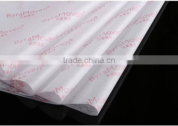 Advertising soft tissue wrapping paper branded