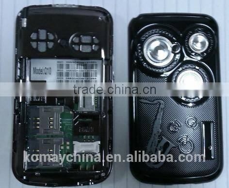 KOMAY 3 sim cards tv qwerty keyboard q10 big speaker mobile phone