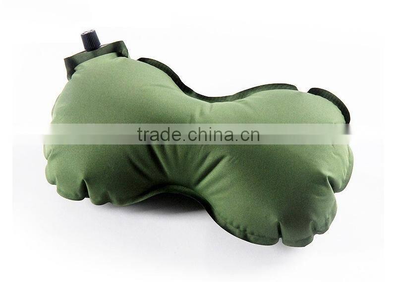 Outdoor camping TPU inflatable travel pillow