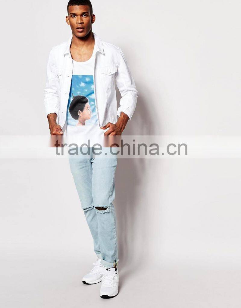 Mens Fancy Casual Stringer Sleeveless Vest For Men Cotton Singlet Underwear Tank TOP Men Fashion Vest