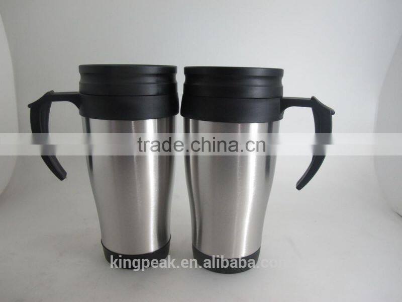 2015 Best Selling joyshaker coffee mug/Stainless steel travel mug with handle/joyshaker coffee cups/Good promotion gifts