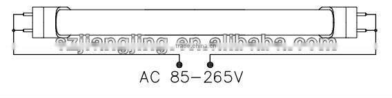 AC220V Dimmable 900mm led tube light