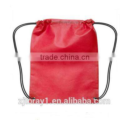 Custom Cheap Nylon Polyester Drawstring Bag Promotional Backpack