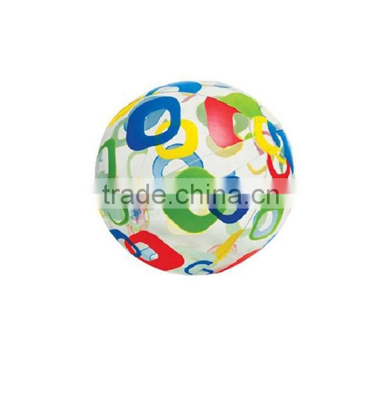 PVC Inflatable Beach Ball With Logo Printing