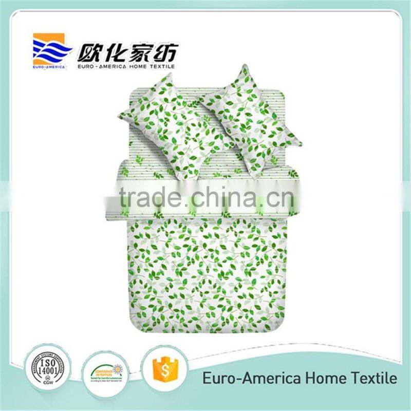 100% Pure Cotton Bed Linens Bed Cover 4pcs Bedding Sets