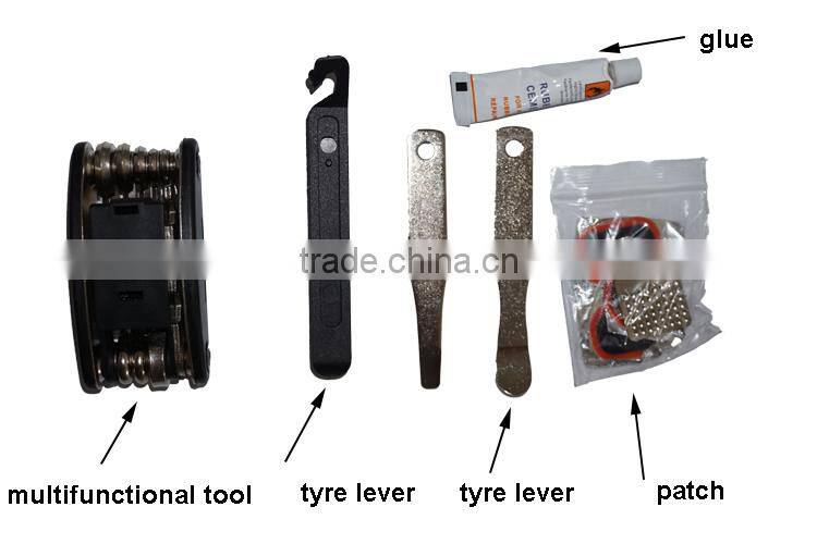 Hot sell new design 15 in 1 l Bicycle repairing tool kit