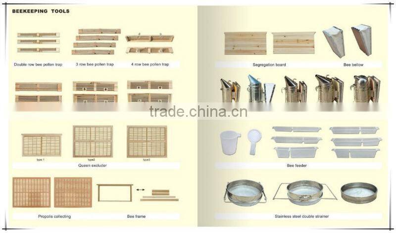 European style round shape bee smoker with inner tank