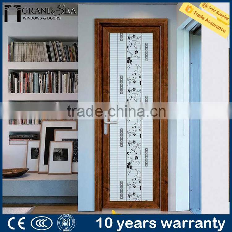 Waterproof interior bathroom aluminium door