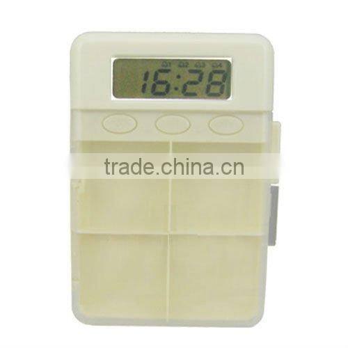24 hours Four compartments Digital pill box