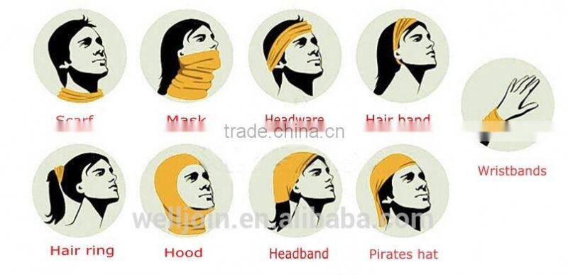 Promotion Sports Multifunctional Seamless Tube Bandana